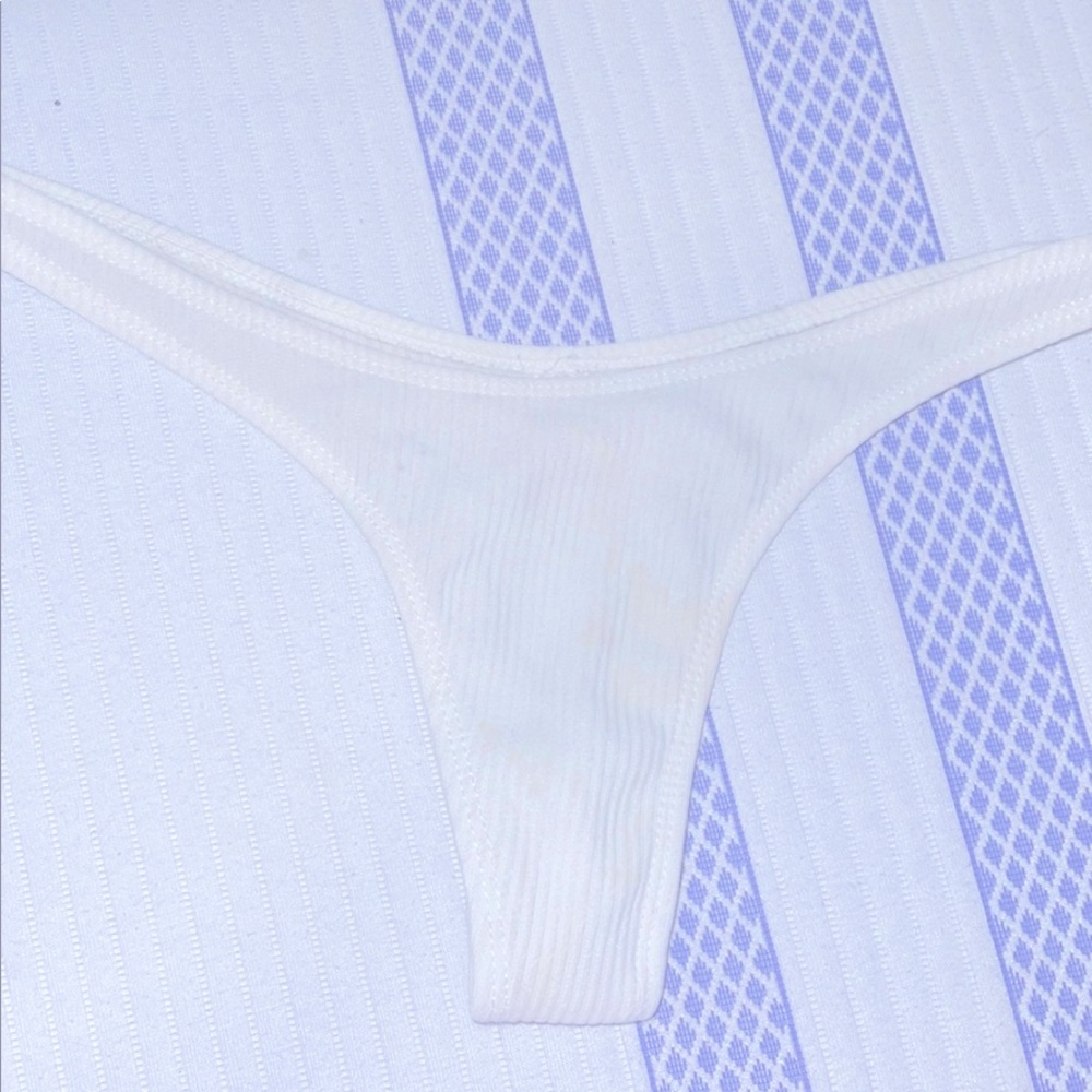Thong bathing suit bottom